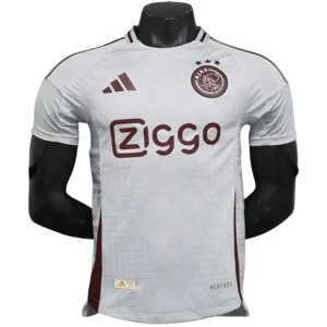 Ajax Camiseta Edición Jugadores 2024 2025 Tercera Blanca - Camiseta Ajax | camisetafutbolshop