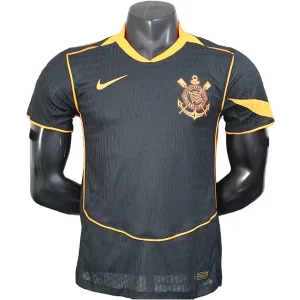 Corinthians Paulista Camiseta Edición Jugadores 2025 2026 Tercera Negra | camisetafutbolshop