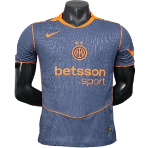 Inter Milán Camiseta Edición Jugadores 2025 2026 Tercera Gris - Camiseta Serie A Inter Milán | camisetafutbolshop