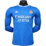 Real Madrid Camiseta Edición Jugadores 2025 2026 Tercera Azul - Camiseta Real Madrid | camisetafutbolshop