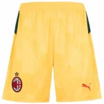 AC Milan Pantalones 2025 2026 Tercera Amarillo - AC Milan Barata | camisetafutbolshop