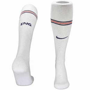 Inglaterra Calcetines 2026 Casa Blanco - Inglaterra Barata | camisetafutbolshop