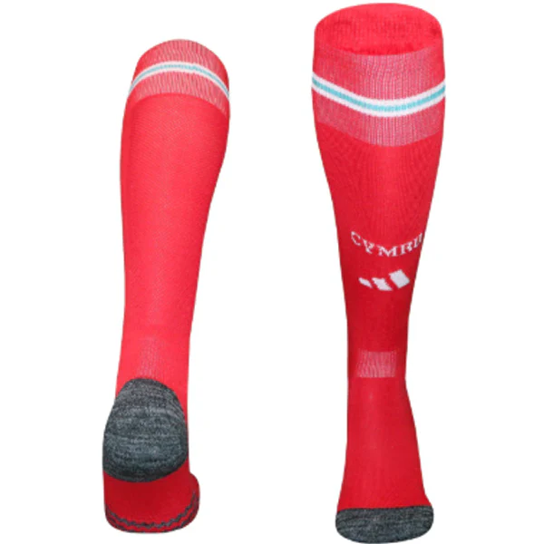 Calcetines 2026 Casa Rojo - Gales Niños Barata | camisetafutbolshop