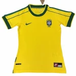 Camiseta Casa Amarilla - Camiseta Brasil Mujer | camisetafutbolshop