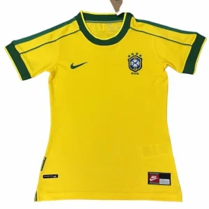 Camiseta Casa Amarilla - Camiseta Brasil Mujer | camisetafutbolshop