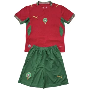 Marruecos Conjunto 2026 Casa Rojo - Marruecos Barata | camisetafutbolshop