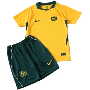 Conjunto 2026 Casa Amarillo - Australia Niños Barata | camisetafutbolshop