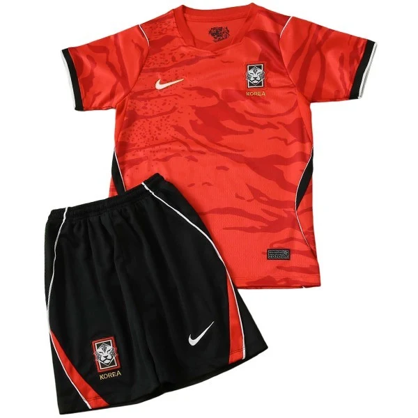 Conjunto 2026 Casa Rojo - Corea Niños Barata | camisetafutbolshop