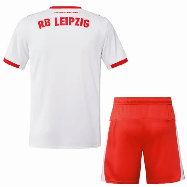 Conjunto 2025 2026 Casa Blanco - RB Leipzig Niños Barata | camisetafutbolshop