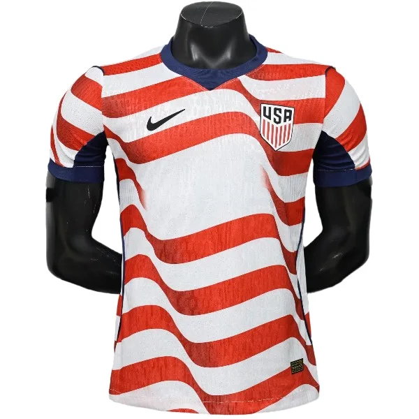 Estados Unidos Camiseta Edición Jugadores 2026 Casa Roja - Camiseta Estados Unidos Mundial 2026 | camisetafutbolshop