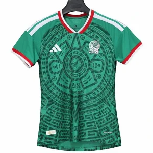 Camiseta Edición Jugadores 2026 Casa Verde - Camiseta México Mujer | camisetafutbolshop
