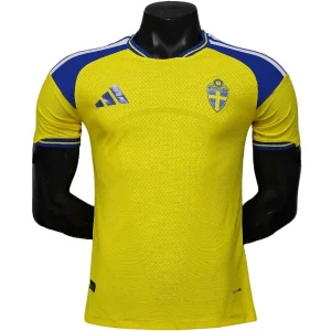 Suecia Camiseta Edición Jugadores 2026 Casa Amarilla - Camiseta Viva Suecia | camisetafutbolshop