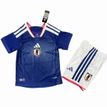 Conjunto Edición Jugadores 2026 Casa Azul - Equipacion Japon Niños | camisetafutbolshop