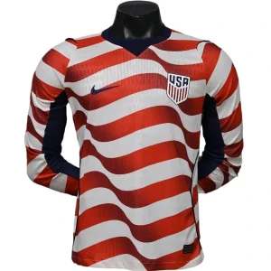 Estados Unidos Camiseta Edición Jugadores 2026 Casa Roja - Camiseta Estados Unidos Mundial 2026 | camisetafutbolshop