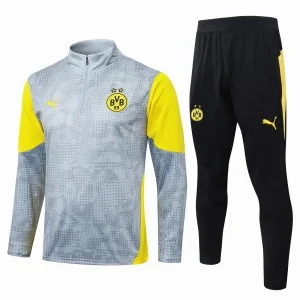Borussia Dortmund Conjunto 2025 2026 Gris - Borussia Dortmund Barata | camisetafutbolshop