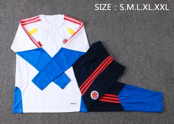 Colombia Conjunto 2026 Blanco - Colombia Barata | camisetafutbolshop
