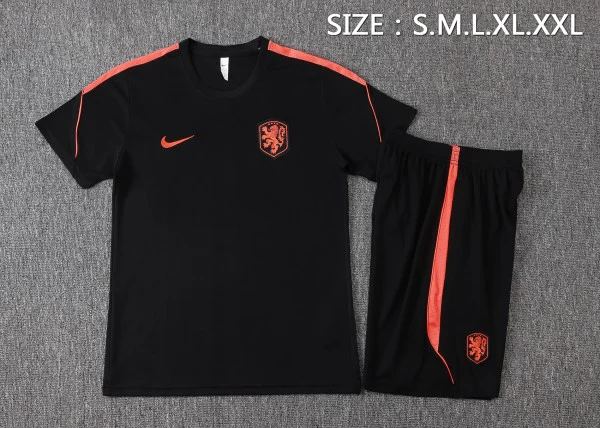 Países Bajos Conjunto 2026 Negro - Países Bajos Barata | camisetafutbolshop