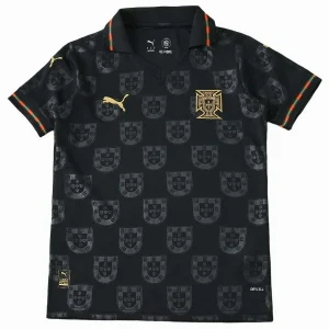 Camiseta 2026 Especial Negra - Camiseta Portugal Mujer | camisetafutbolshop