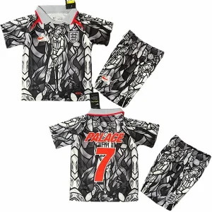 Conjunto 2026 Especial Gris - Inglaterra Niños Barata | camisetafutbolshop
