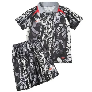 Conjunto 2026 Especial Gris - Inglaterra Niños Barata | camisetafutbolshop