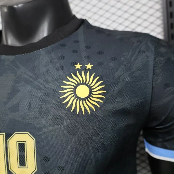 Argentina Camiseta Edición Jugadores 2026 Especial Negra - Camiseta Argentina | camisetafutbolshop