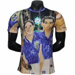 Brasil Camiseta Edición Jugadores 2026 Especial Azul - Camiseta Brasil | camisetafutbolshop