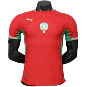 Marruecos Camiseta Edición Jugadores 2026 Casa Roja - Camiseta Marruecos | camisetafutbolshop