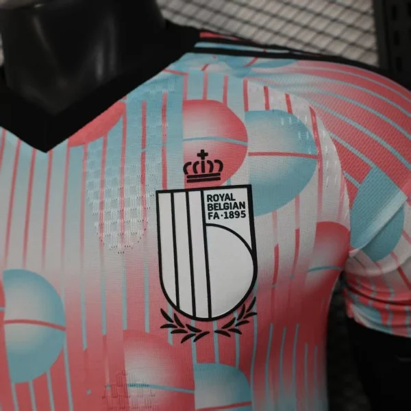Bélgica Camiseta Edición Jugadores 2026 Segunda Rosa - Camiseta Bélgica Mundial 2026 | camisetafutbolshop