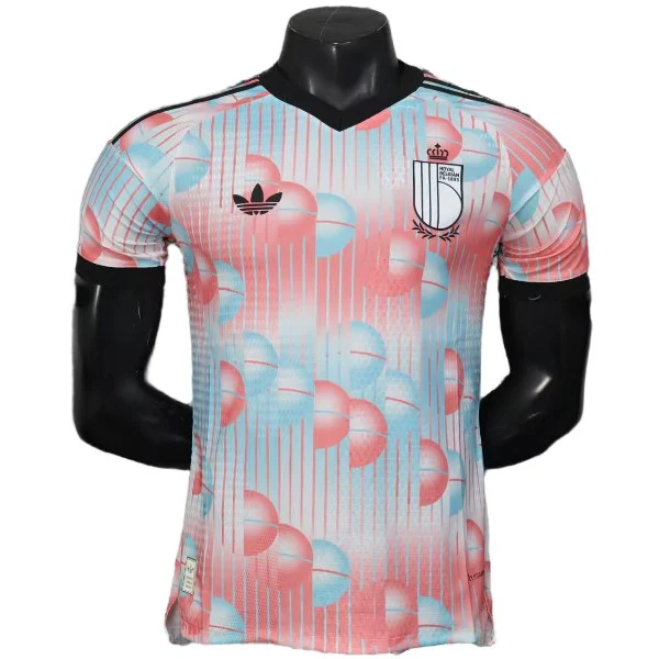Bélgica Camiseta Edición Jugadores 2026 Segunda Rosa - Camiseta Bélgica Mundial 2026 | camisetafutbolshop