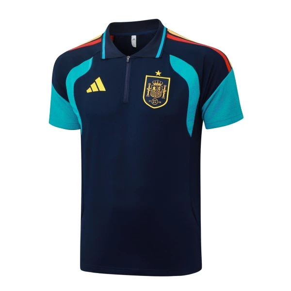 España Polo 2026 Azul - España Barata | camisetafutbolshop