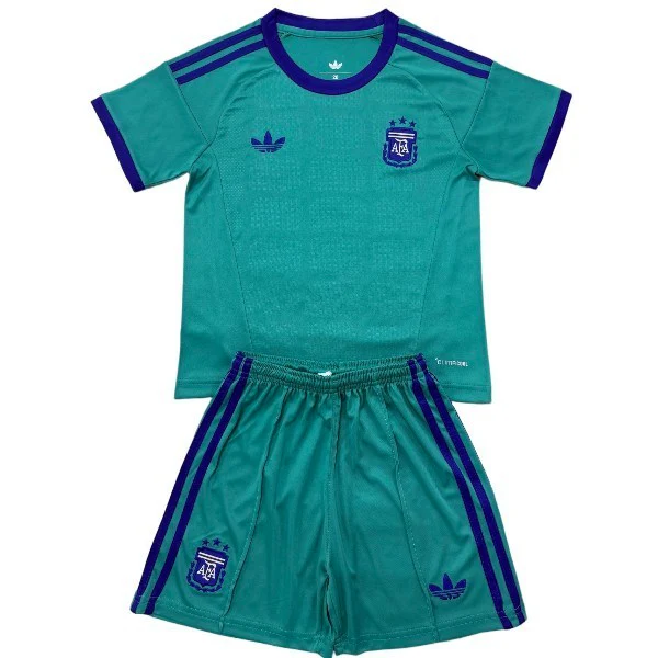 Conjunto 2026 Portero Verde - Argentina Niños Barata | camisetafutbolshop