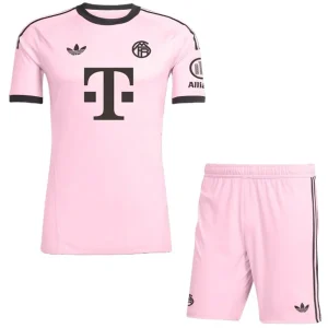 Conjunto 2025 2026 Portero Rosa - Bayern Múnich Niños Barata | camisetafutbolshop