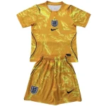 Conjunto 2026 Portero Amarillo - Inglaterra Niños Barata | camisetafutbolshop
