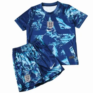 Conjunto 2026 Portero Azul - Inglaterra Niños Barata | camisetafutbolshop