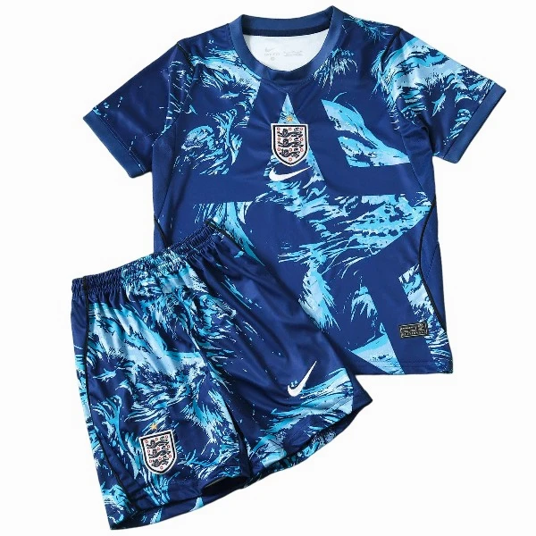 Conjunto 2026 Portero Azul - Inglaterra Niños Barata | camisetafutbolshop