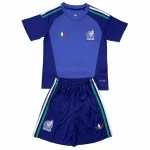 Conjunto 2026 Portero Púrpura - Playera Mexico 2026 Niños | camisetafutbolshop