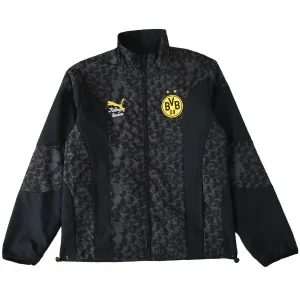 Borussia Dortmund Rompevientos 2025 2026 Negro - Borussia Dortmund Barata | camisetafutbolshop