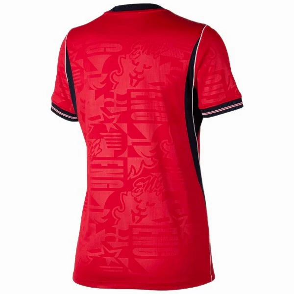 Camiseta 2026 Segunda Roja - Camiseta Inglaterra Mujer | camisetafutbolshop