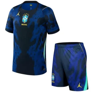 Brasil Conjunto 2026 Segunda Azul - Brasil Barata | camisetafutbolshop