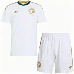 Conjunto 2026 Segunda Blanco - Arabia Saudita Niños Barata | camisetafutbolshop