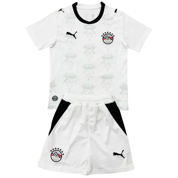 Conjunto 2026 Segunda Blanco - Egipto Niños Barata | camisetafutbolshop
