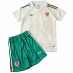 Conjunto 2026 Segunda Amarillo - Gales Niños Barata | camisetafutbolshop