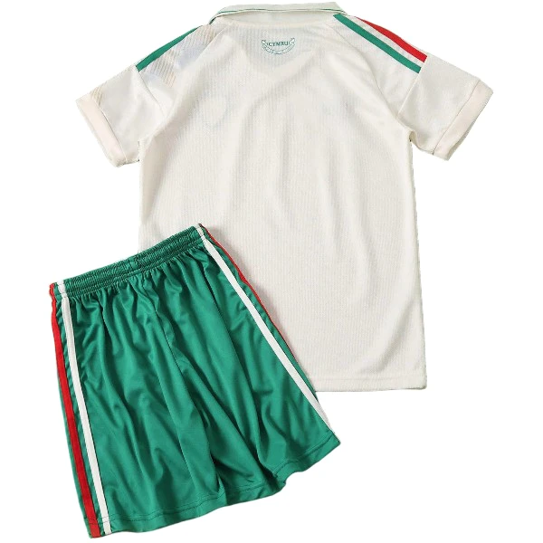 Conjunto 2026 Segunda Amarillo - Gales Niños Barata | camisetafutbolshop