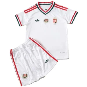 Conjunto 2026 Segunda Blanco - Hungría Niños Barata | camisetafutbolshop