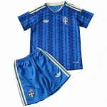 Conjunto 2026 Segunda Azul - Suecia Niños Barata | camisetafutbolshop