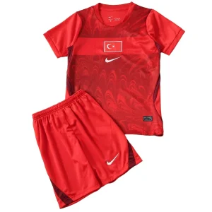 Conjunto 2026 Segunda Rojo - Turquía Niños Barata | camisetafutbolshop