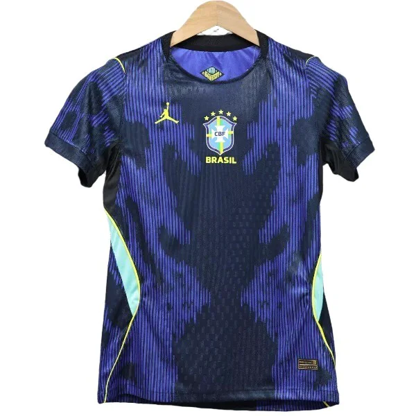 Camiseta Edición Jugadores 2026 Segunda Azul - Camiseta Brasil Mujer | camisetafutbolshop