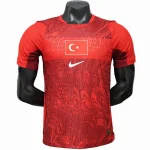 Turquía Camiseta Edición Jugadores 2026 Segunda Roja - Camiseta Turquía 2026 | camisetafutbolshop