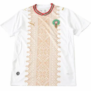 Marruecos Camiseta 2026 Segunda Blanca - Camiseta Marruecos | camisetafutbolshop