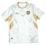 Republica Checa Camiseta 2026 Segunda Blanca - Camiseta Republica Checa | camisetafutbolshop
